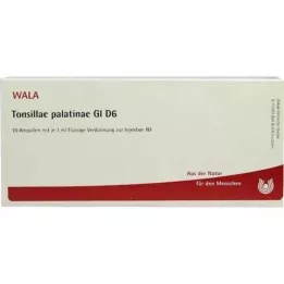 TONSILLAE palatinae GL D 6 ampolas, 10X1 ml