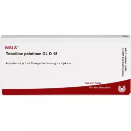 TONSILLAE palatinae GL D 15 ampolas, 10X1 ml