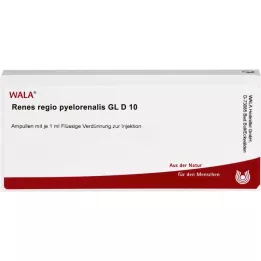 RENES REGIO pielorenalis GL D 10 ampolas, 10X1 ml
