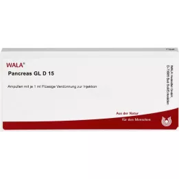 PANCREAS GL D 15 ampolas, 10X1 ml