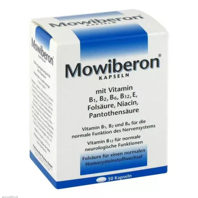 MOWIBERON cápsulas, 50 unidades