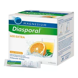 MAGNESIUM DIASPORAL 400 Grânulos Extra para Beber, 50 unidades