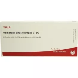 MEMBRANA seio frontal GL D 6 ampolas, 10X1 ml