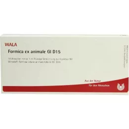 FORMICA EX animale GL D 15 ampolas, 10X1 ml