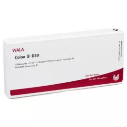 COLON GL D 30 ampolas, 10X1 ml