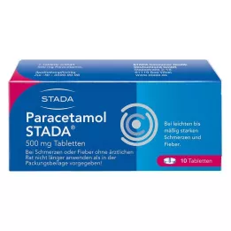 PARACETAMOL STADA Comprimidos de 500 mg, 10 unidades