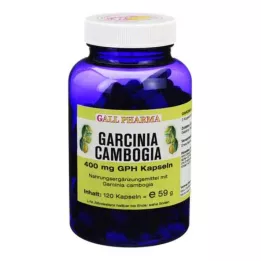 GARCINIA CAMBOGIA 400 mg GPH cápsulas, 120 unidades