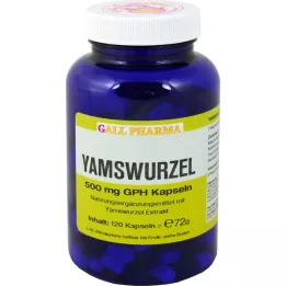 YAMSWURZEL Cápsulas de 500 mg GPH , 120 unidades