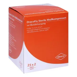 Compressas Dracofix Peel, 25x2 peças