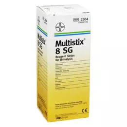 MULTISTIX 8 SG tiras de teste, 100 peças