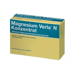 MAGNESIUM VERLA Pó concentrado de N para administração oral, 500 unidades