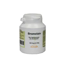 BROMELAIN ENZYM cápsulas, 100 unidades