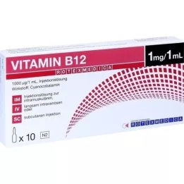 VITAMIN B12 ROTEXMEDICA Solução injetável, 10X1 ml