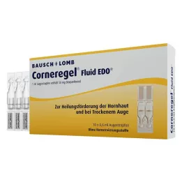 CORNEREGEL Fluido EDO Colírio, 10X0,6 ml