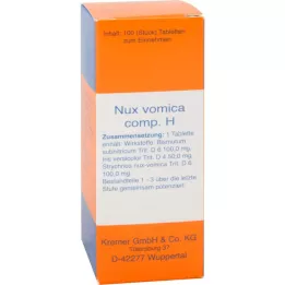 NUX VOMICA COMP.Comprimidos H, 100 unidades