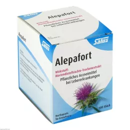 ALEPAFORT Cápsulas duras de cardo mariano, 100 unidades