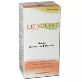 CELYOUNG Creme Intensivo para Calcanhares e Pés, 100 ml