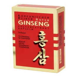 Cápsula de extrato de ginseng vermelho, 30 unidades