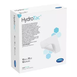 HYDROTAC Curativo de espuma 10x10 cm estéril, 10 unid