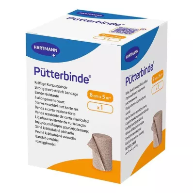 PÜTTER Bandagem 8 cmx5 m, 1 peça PÜTTER Bandagem 8 cmx5 m, 1 peça