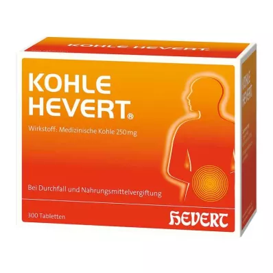 KOHLE Comprimidos de Hevert, 300 unidades