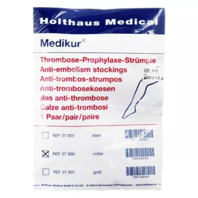 THROMBOSE Meio de meia para profilaxia, 2 unidades THROMBOSE Meio de meia para profilaxia, 2 unidades