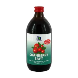 CRANBERRY SAFT 100% Fruta, 500 ml