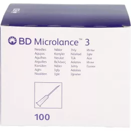 BD MICROLANCE Cânula 24 G 1 0,55x25 mm, 100 unidades