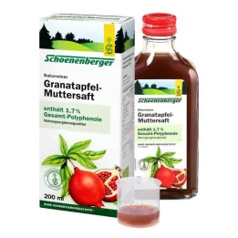 Suco mãe de romã Schoenenberger, 3X200 ml