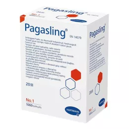 PAGASLING Cotonetes de gaze não esterilizados tamanho 1, tamanho avelã, 1000 unidades