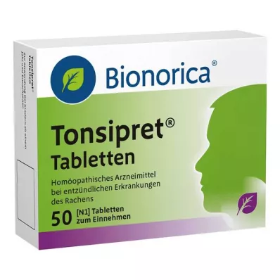 TONSIPRET Comprimidos, 50 unidades TONSIPRET Comprimidos, 50 unidades