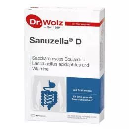 SANUZELLA Cápsulas de celulose D, 60 unidades