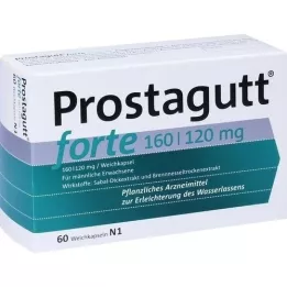 PROSTAGUTT forte 160/120 mg cápsulas moles, 60 unidades