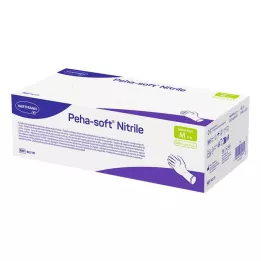 PEHA-SOFT Luvas de nitrilo sem pó M, 100 unidades