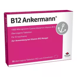 Comprimidos revestidos B12 ANKERMANN , 50 unidades