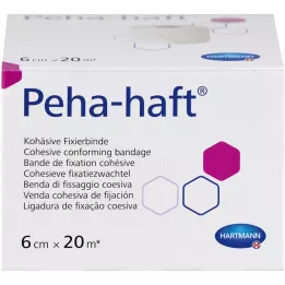 PEHA-HAFT Ligadura de fixação sem látex 6 cmx20 m, 1 peça