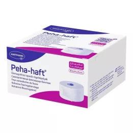 PEHA-HAFT Bandagem de fixação sem látex 2,5 cm x 4 m, 8 peças