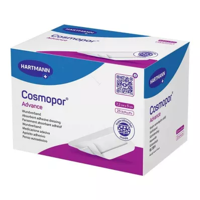 COSMOPOR Curativo avançado para feridas 5x7,2 cm, 25 peças COSMOPOR Curativo avançado para feridas 5x7,2 cm, 25 peças
