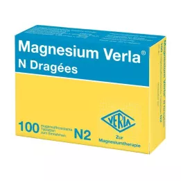 MAGNESIUM VERLA N Drageias, 100 unidades