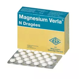 MAGNESIUM VERLA N Drageias, 20X50 pcs