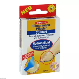 HÜHNERAUGENPFLASTER Hidrocolóide Comfort, 6 pcs