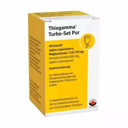 THIOGAMMA Turbo Set Pur Frascos de injeção, 50 ml