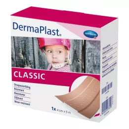 DERMAPLAST CLASSIC Gesso para feridas 4 cm x 5 m, 1 peça