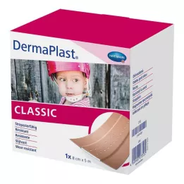 DERMAPLAST CLASSIC Gesso para feridas 8 cm x 5 m, 1 peça