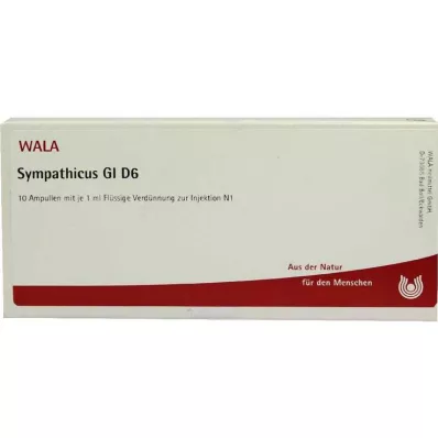SYMPATHICUS GL D 6 ampolas, 10X1 ml