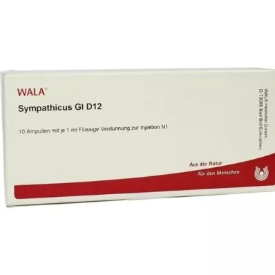SYMPATHICUS GL D 12 ampolas, 10X1 ml