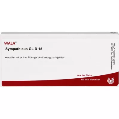 SYMPATHICUS GL D 15 ampolas, 10X1 ml SYMPATHICUS GL D 15 ampolas, 10X1 ml