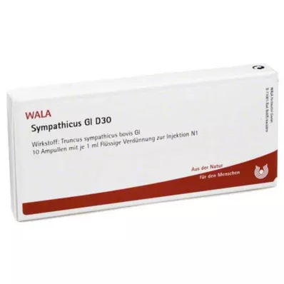 SYMPATHICUS GL D 30 ampolas, 10X1 ml