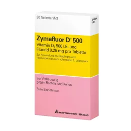 ZYMAFLUOR D 500 comprimidos, 30 unidades
