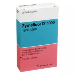 ZYMAFLUOR D 1.000 comprimidos, 90 unidades